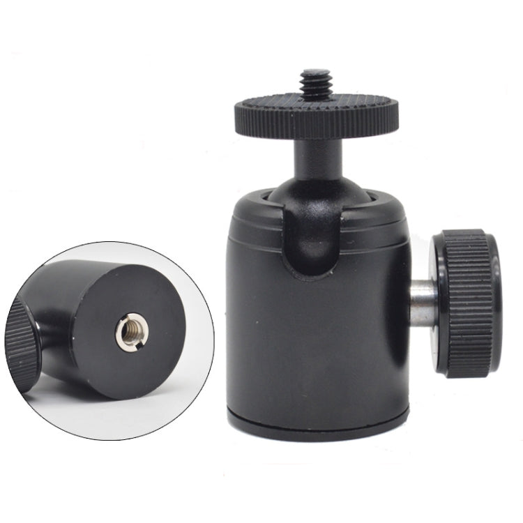 Mini Desktop Aluminum Alloy Tripod Mini Ball Head 360 Degree Pan 90 Degree Tilt Tripod