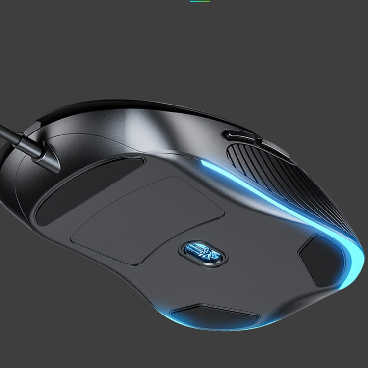 Inphic PB1 Business Office Mute Macro Definition Gaming Wired Mouse, Cable Length: 1.5m My Store