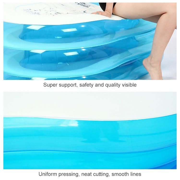 Adult Inflatable Folding Bath Warm Bath, Color Random Delivery Reluova