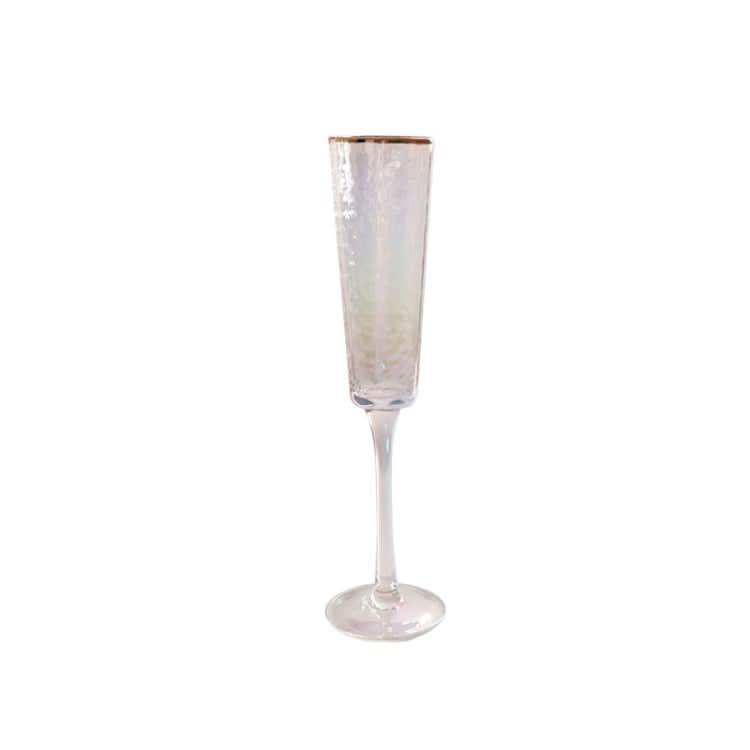 Hammered Phnom Penh Crystal Glass Goblet Wine Glass Glass Wine Glass - Reluova