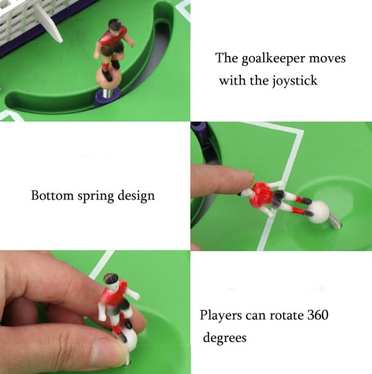 Children Educational Two-Person Battle Scoring Football Toy Parent-Child Interactive Ejection Board Game Toy Reluova