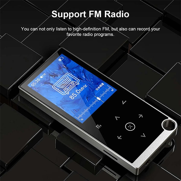 2.4 inch Touch-Button MP4 / MP3 Lossless Music Player, Support E-Book / Alarm Clock / Timer Shutdown