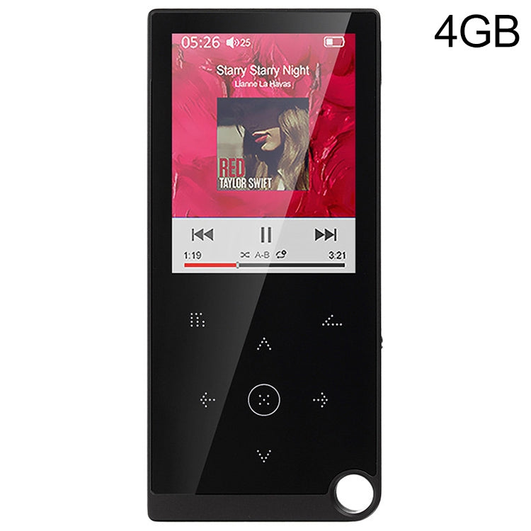 2.4 inch Touch-Button MP4 / MP3 Lossless Music Player, Support E-Book / Alarm Clock / Timer Shutdown