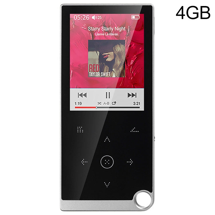 2.4 inch Touch-Button MP4 / MP3 Lossless Music Player, Support E-Book / Alarm Clock / Timer Shutdown