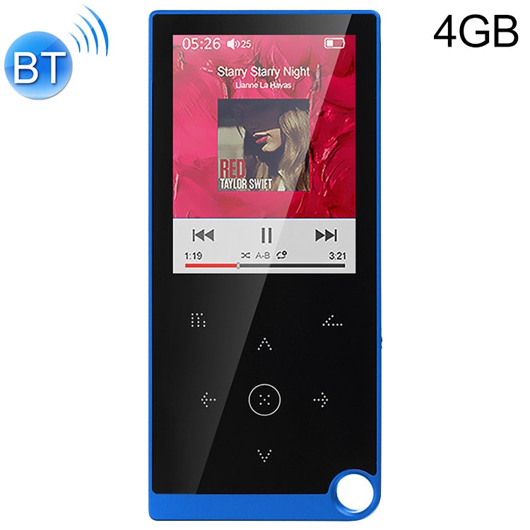 2.4 inch Touch-Button MP4 / MP3 Lossless Music Player, Support E-Book / Alarm Clock / Timer Shutdown