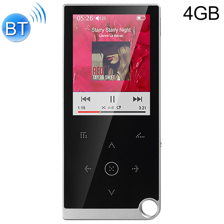 2.4 inch Touch-Button MP4 / MP3 Lossless Music Player, Support E-Book / Alarm Clock / Timer Shutdown