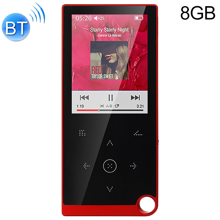 2.4 inch Touch-Button MP4 / MP3 Lossless Music Player, Support E-Book / Alarm Clock / Timer Shutdown