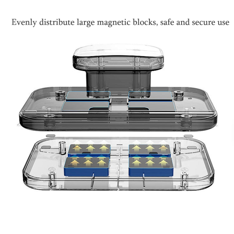 Adjustable Magnetic Glass Wiper Double-Sided Magnetic Window Wiper High-Level Insulating Glass Cleaner