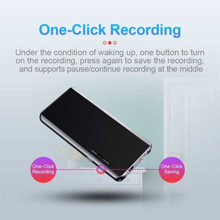 M13 High-Definition Noise Reduction Recorder Music MP4 Player, Support Recording / E-Book / TF Card