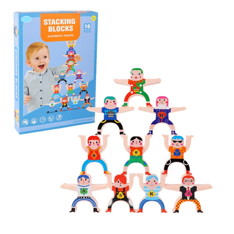 Children Parent-Child Stacking Block Game Balance Acrobatic Troupe Decompression Toy