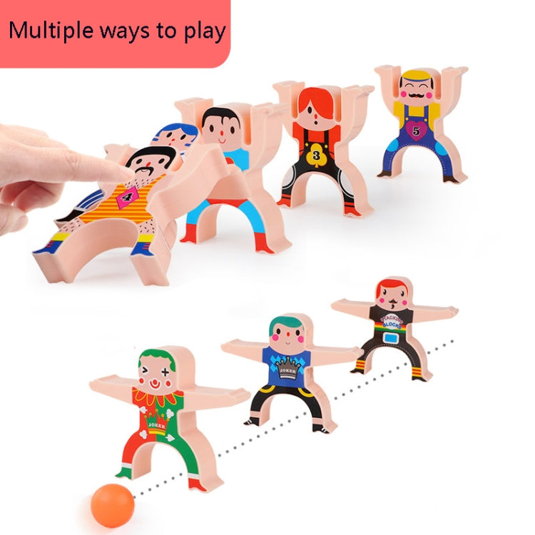 Children Parent-Child Stacking Block Game Balance Acrobatic Troupe Decompression Toy Reluova