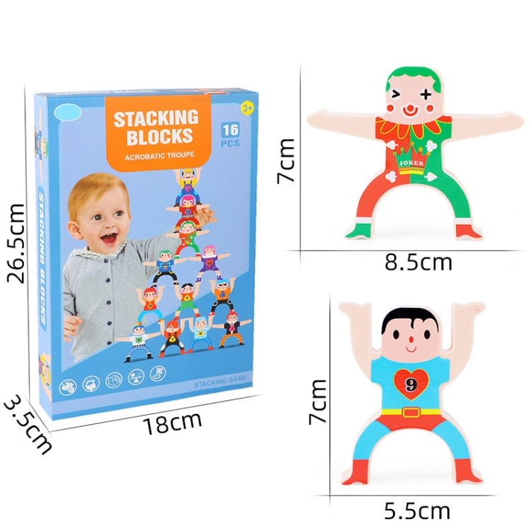 Children Parent-Child Stacking Block Game Balance Acrobatic Troupe Decompression Toy