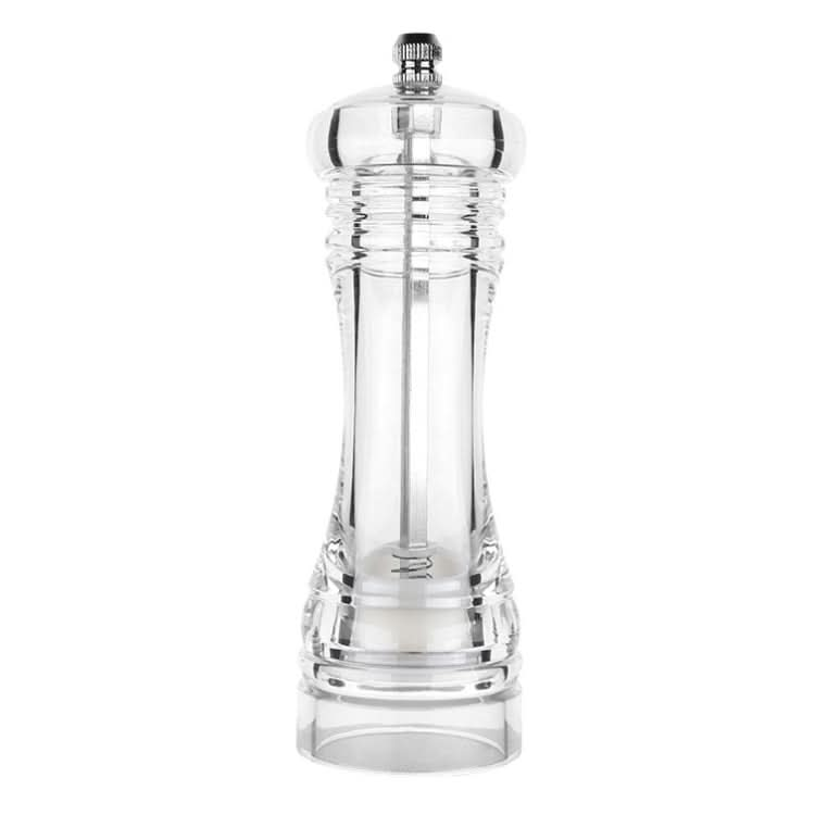 Acrylic Transparent Pepper Grinder Manual Pepper Grinder Ceramic Core Multi-Purpose Seasoning Bottle - Reluova