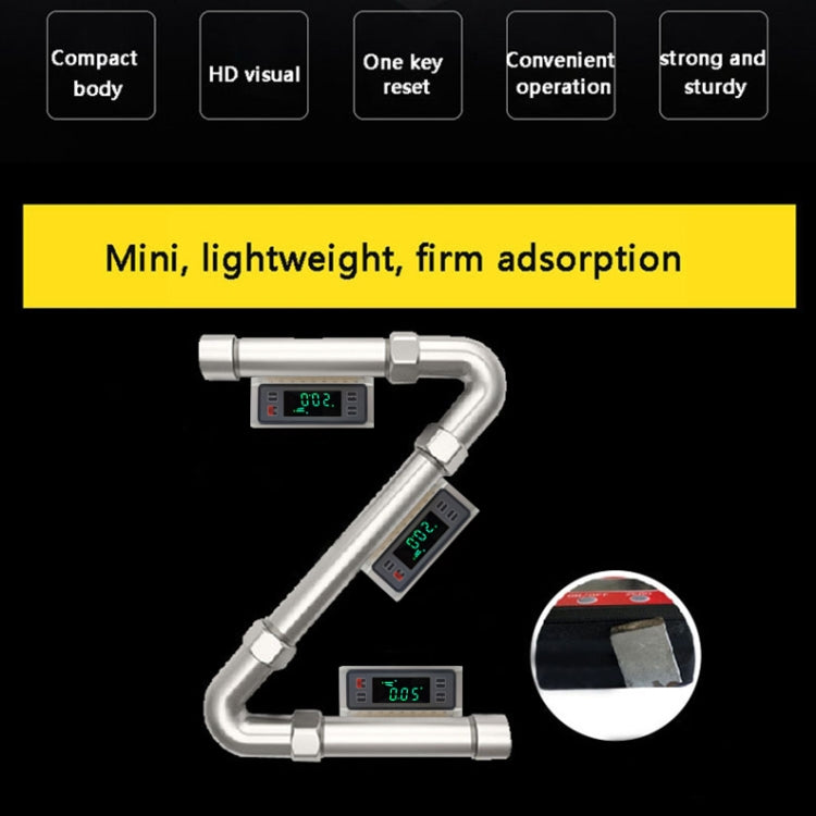 DL1906 Mini Digital Inclinometer Multifunctional Aluminum Alloy Magnetic Digital Display Spirit Level My Store