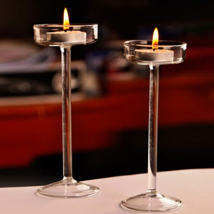 Glass Candlestick Luxury High Candlestick Romantic Dinner Decoration My Store