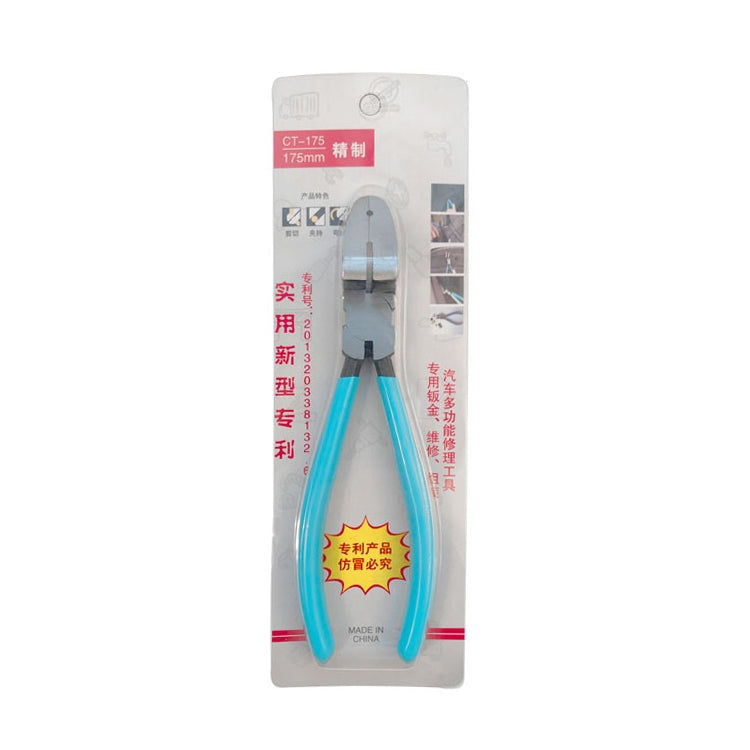 17.5cm Car Plier Auto Car Trim Clip Door Panel Diagonal Plier Rivets Fastener Trim Clip Cutter Remover Puller Tool