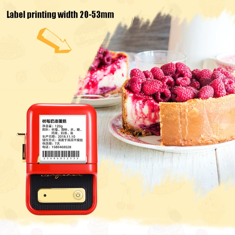 NIIMBOT B21 Small Food Price Marking Machine Production Date Marking Machine Baking Cake Bakery Price Labeling Machine