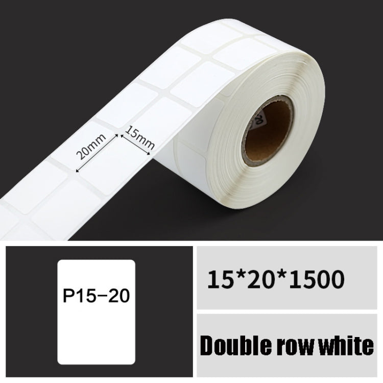 Printing Paper Dumb Silver Paper Plane Equipment Fixed Asset Label for NIIMBOT B50W