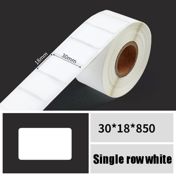 Printing Paper Dumb Silver Paper Plane Equipment Fixed Asset Label for NIIMBOT B50W