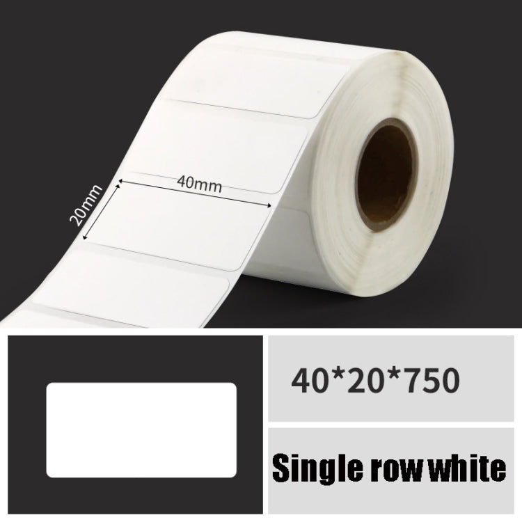 Printing Paper Dumb Silver Paper Plane Equipment Fixed Asset Label for NIIMBOT B50W