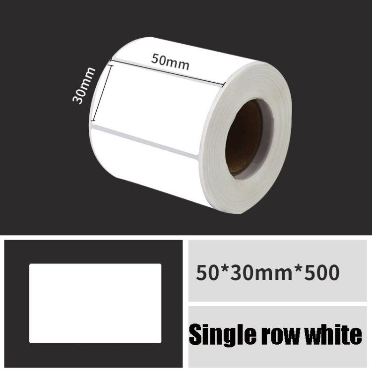 Printing Paper Dumb Silver Paper Plane Equipment Fixed Asset Label for NIIMBOT B50W