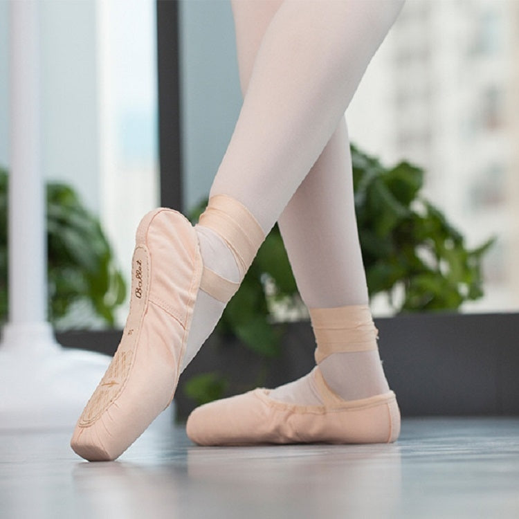 Ballet Lace Pointe Shoes Professional Flat Dance Shoes, Series 2 Reluova