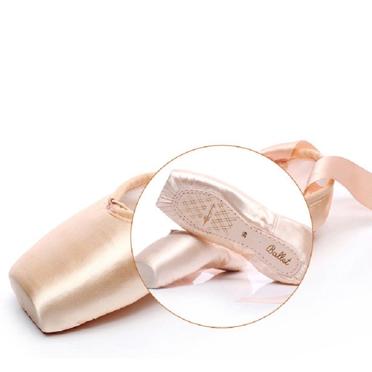 Ballet Lace Pointe Shoes Professional Flat Dance Shoes, Series 3 Reluova