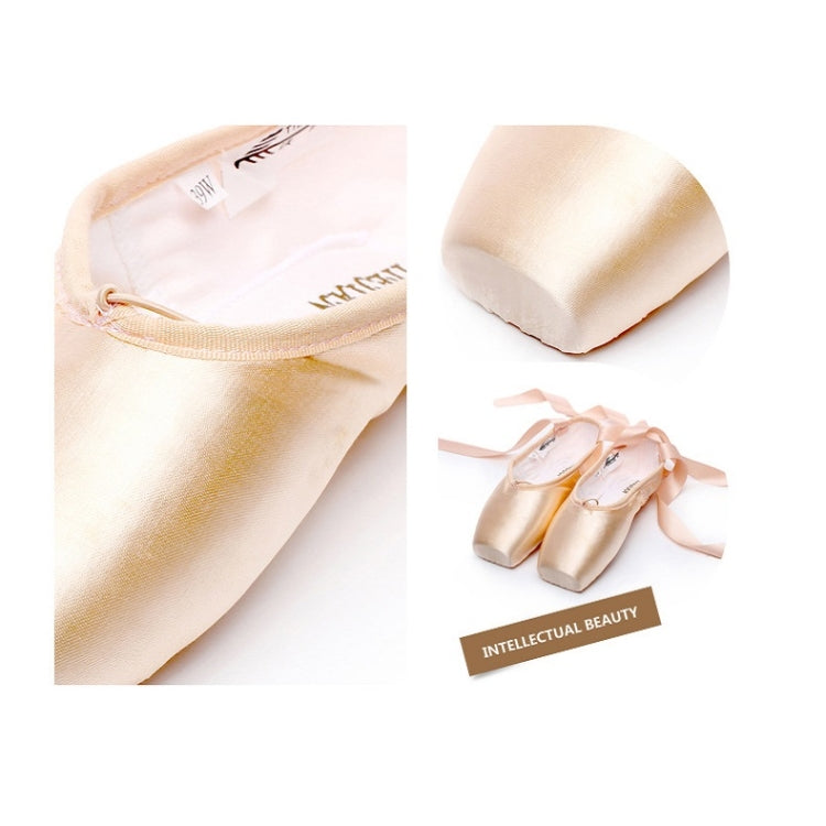 Ballet Lace Pointe Shoes Professional Flat Dance Shoes, Series 2 Reluova