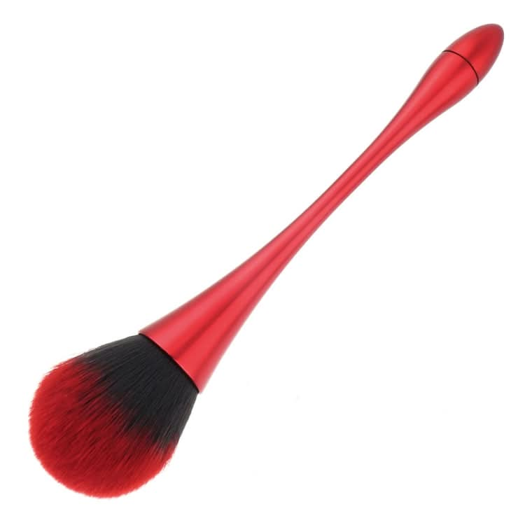 Single Small Waist Makeup Brush Nail Powder Dust Blush Loose Powder Brush, Specification: Pink Green Gradient Rod Reluova