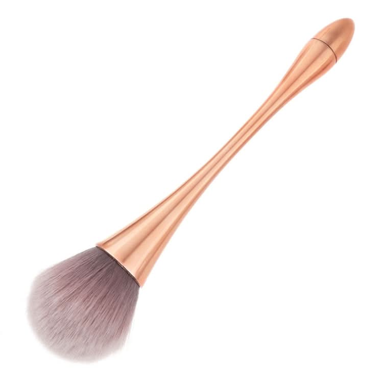 Single Small Waist Makeup Brush Nail Powder Dust Blush Loose Powder Brush, Specification: Pink Green Gradient Rod Reluova