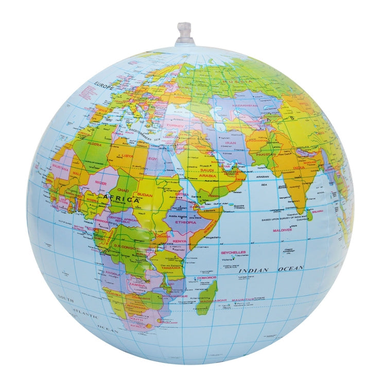 30cm Inflatable Globe World Earth Ocean Map Ball Geography Learning Educational Beach Ball Kids Toy home OfficeDecoration My Store