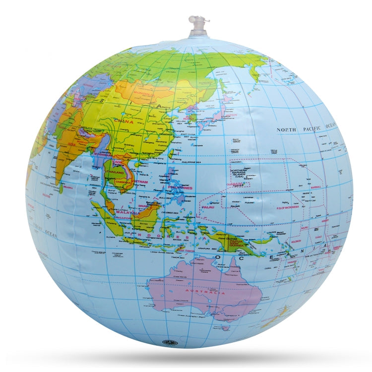 30cm Inflatable Globe World Earth Ocean Map Ball Geography Learning Educational Beach Ball Kids Toy home OfficeDecoration My Store