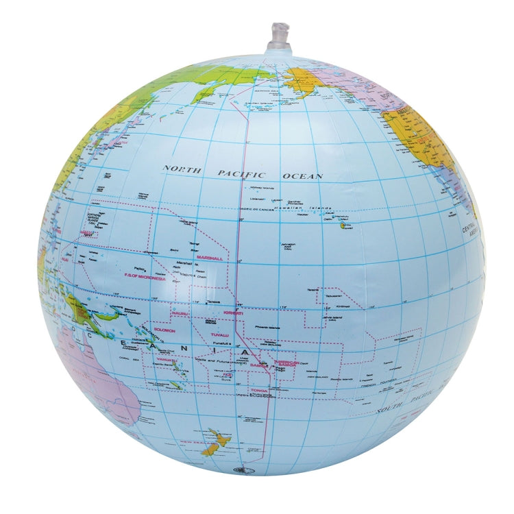 30cm Inflatable Globe World Earth Ocean Map Ball Geography Learning Educational Beach Ball Kids Toy home OfficeDecoration My Store