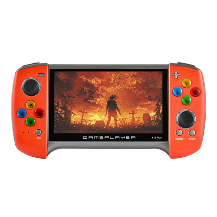 X19 Plus 5.1 inch Screen Handheld Game Console 8G Memory Support TF Card Expansion & AV Output