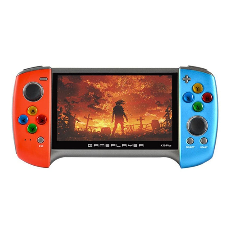 X19 Plus 5.1 inch Screen Handheld Game Console 8G Memory Support TF Card Expansion & AV Output