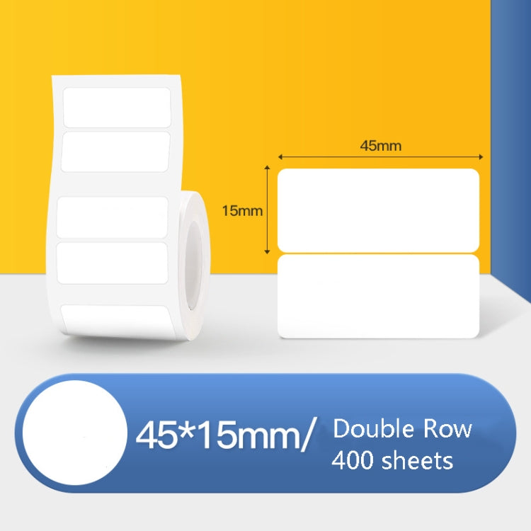 Thermal Label Paper Self-Adhesive Paper Fixed Asset Food Clothing Tag Price Tag for NIIMBOT B11 / B3S Reluova