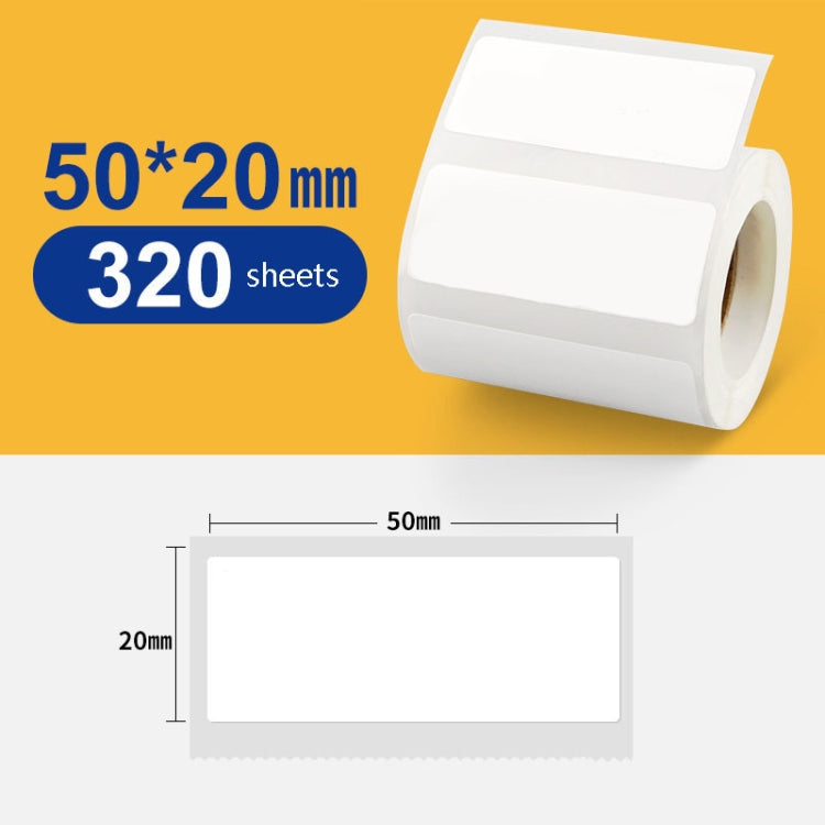 Thermal Label Paper Self-Adhesive Paper Fixed Asset Food Clothing Tag Price Tag for NIIMBOT B11 / B3S