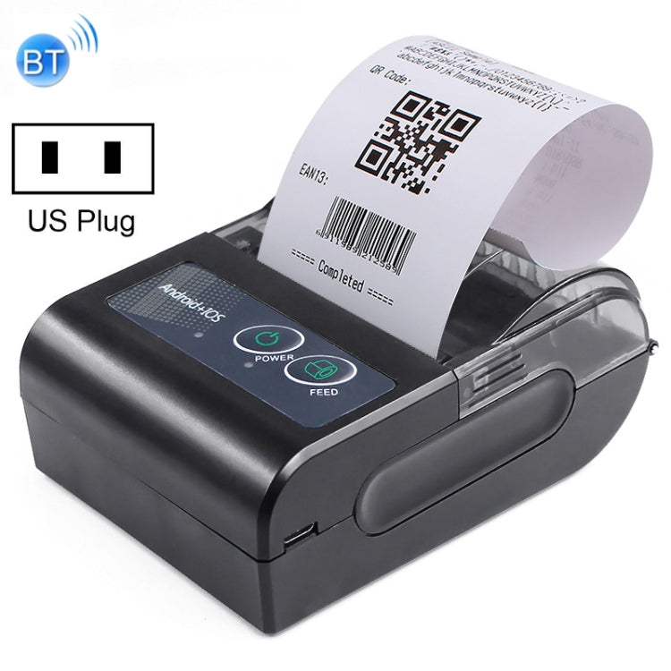 58HB6 Portable Bluetooth Thermal Printer Label Takeaway Receipt Machine, Supports Multi-Language & Symbol/Picture Printing Reluova