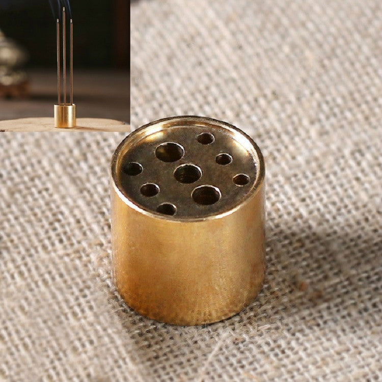 5 PCS Copper Nine-hole Incense Stick Incense Plate Incense Porous Incense Burner My Store