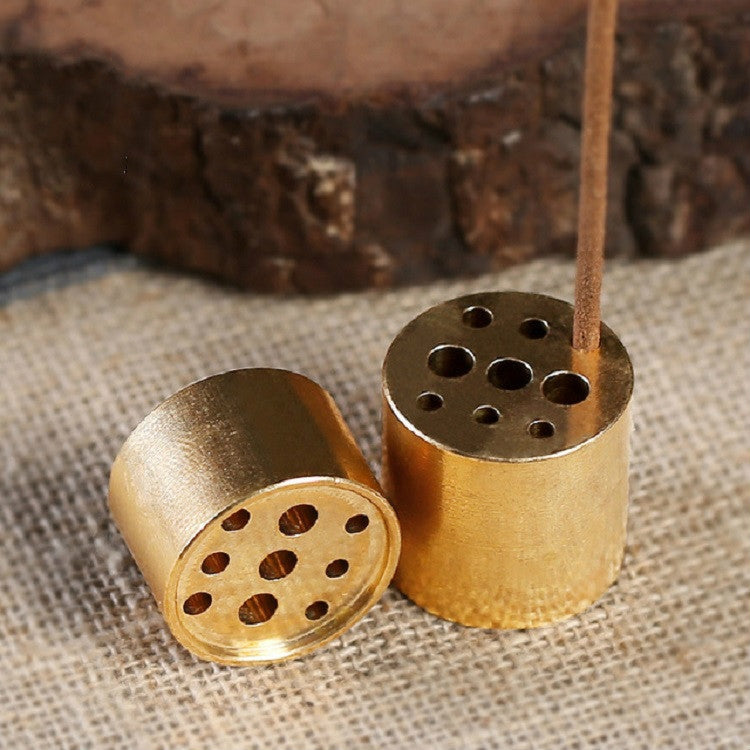 5 PCS Copper Nine-hole Incense Stick Incense Plate Incense Porous Incense Burner My Store