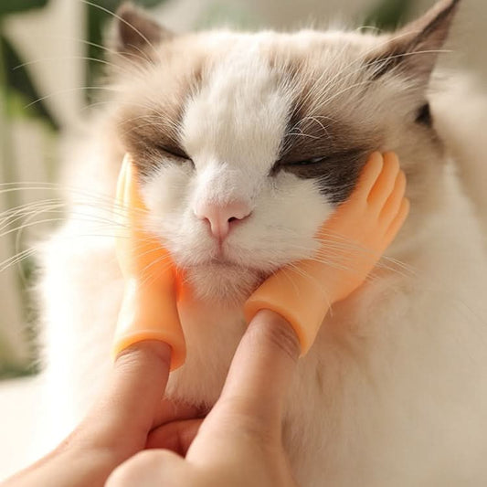 Pet Massage Finger Cots and Cat Gloves - Reluova