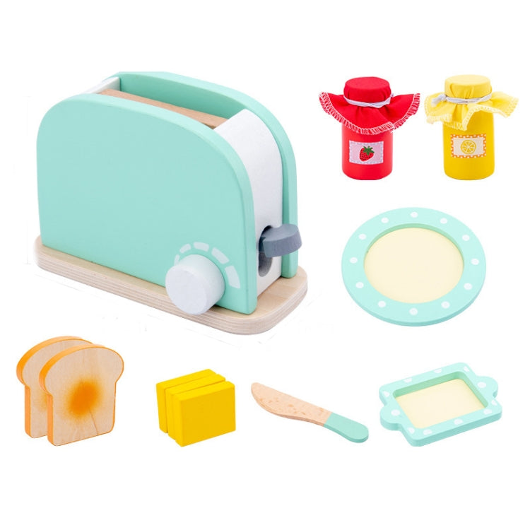 Children Simulation Kitchen Set Baby Wooden Food Cutting Pretend Play Toy