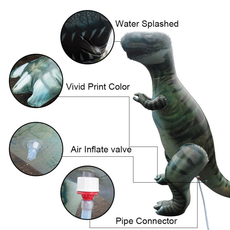 Water Spray Dinosaur PVC Big Dinosaur Model Water Spray Toy Reluova