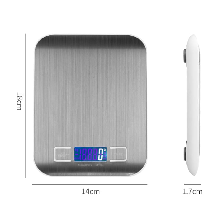 Stainless Steel Small Food Electronic Scale Kitchen Portable Baking Electronic Scale