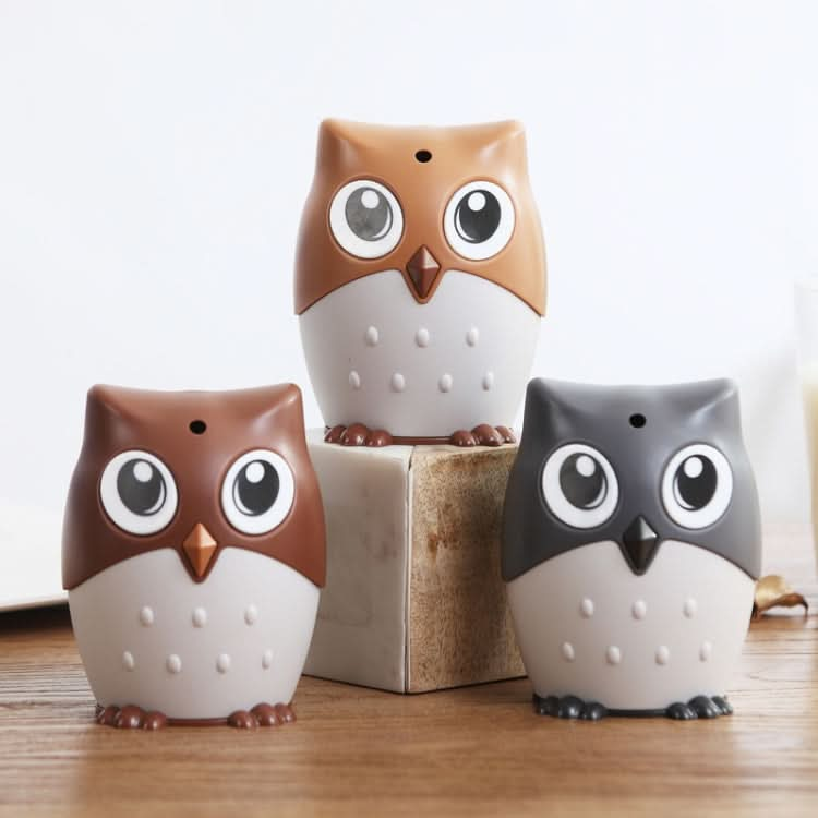 Plastic Owl Press Type Automatic Toothpick Box - Reluova