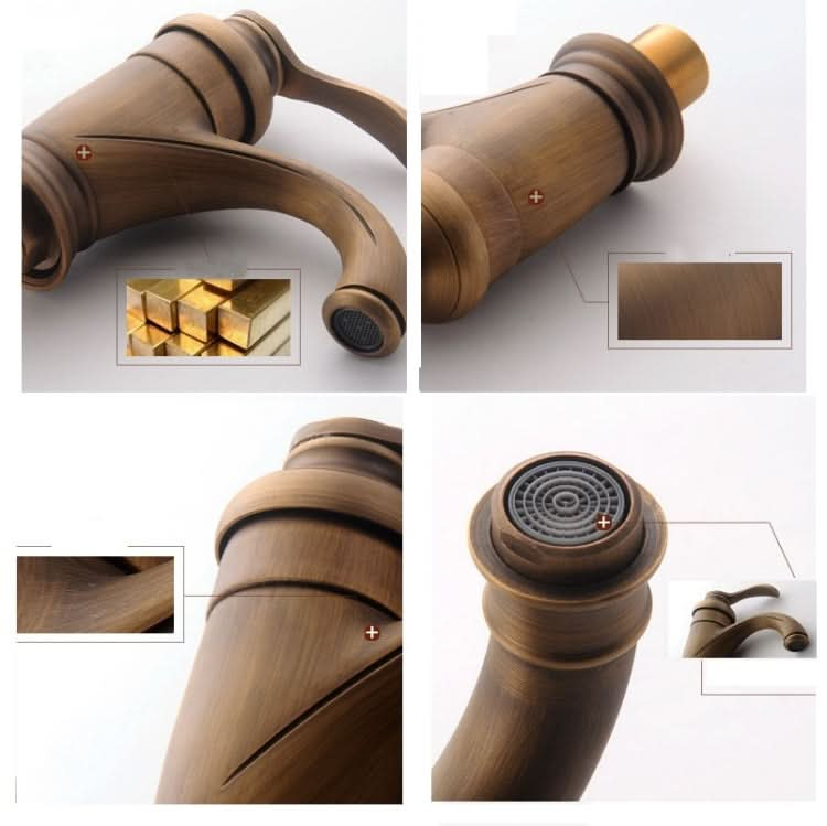 Bathroom All-Brass Faucet Mixed Water Basin Faucet - Reluova