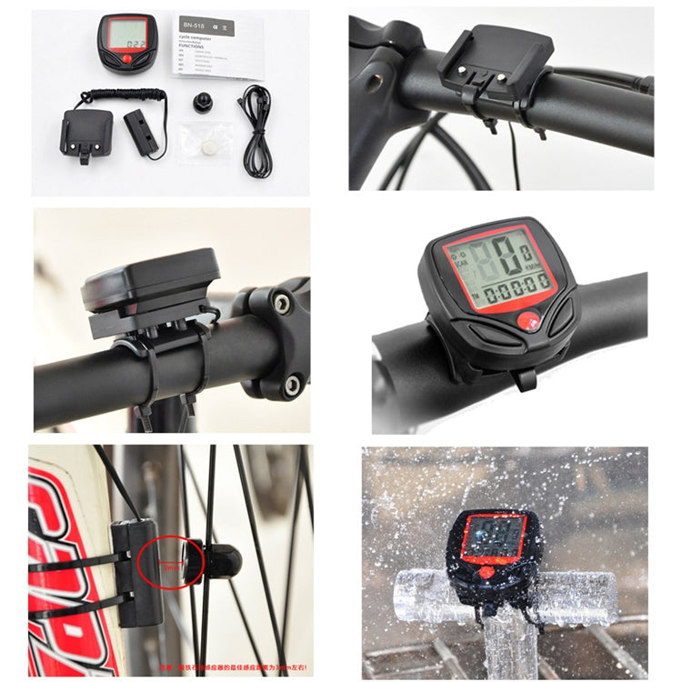 YS268A Code Table Speedometer Bicycle Odometer Mountain Bike Code Table