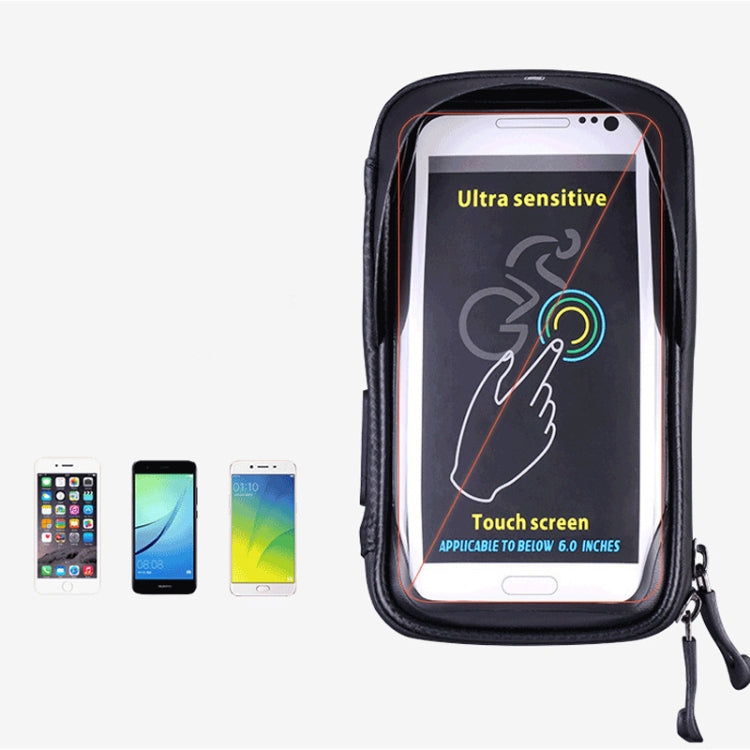 Bicycle Bag Handlebar Bag Waterproof Touch Screen Upper Tube Bag Saddle Bag Reluova