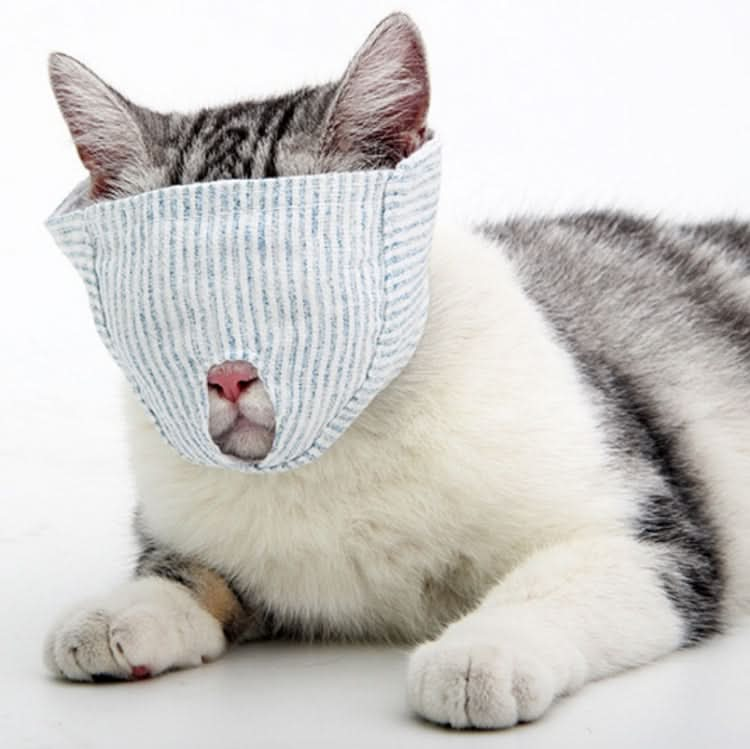 Cat Face Mask Pet Anti-Bite Anti-Licking Reathable Face Mask - Reluova