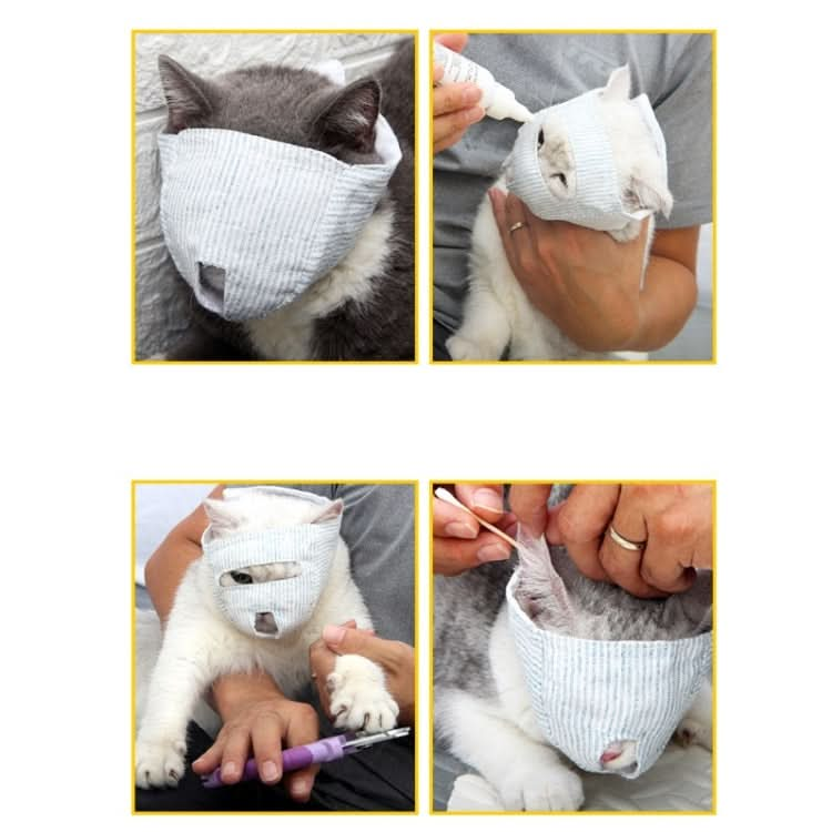 Cat Face Mask Pet Anti-Bite Anti-Licking Reathable Face Mask - Reluova